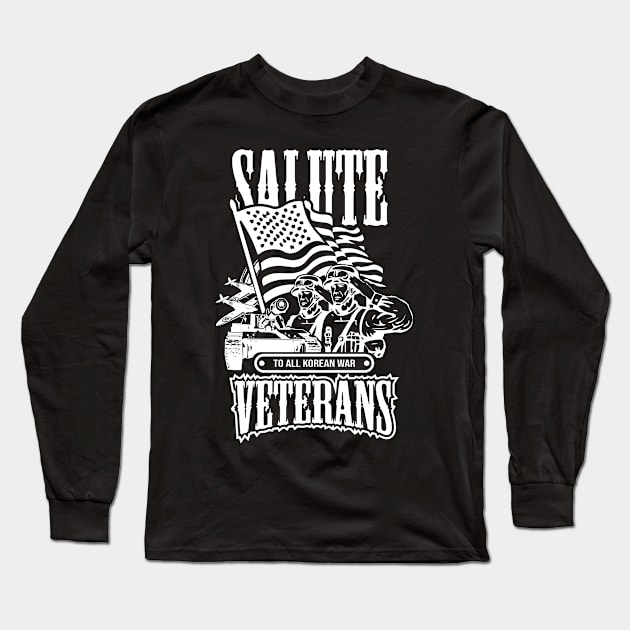 National Korean War Veterans Armistice Day T-Shirt Long Sleeve T-Shirt by TellingTales